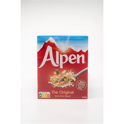 Alpen Original Muesli 550g - European Grocery Store
