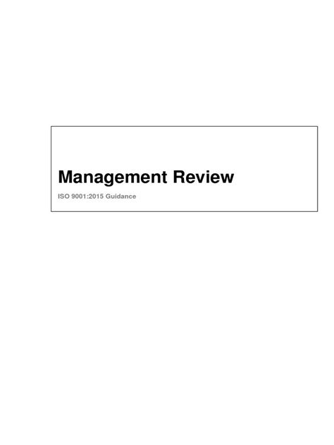 Image result for Management Review Process Map