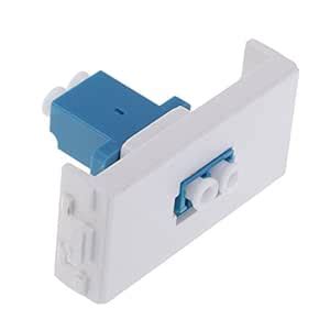 Cyruss LC Connector Wall Socket Module Female Fiber Optic Wallplate ...