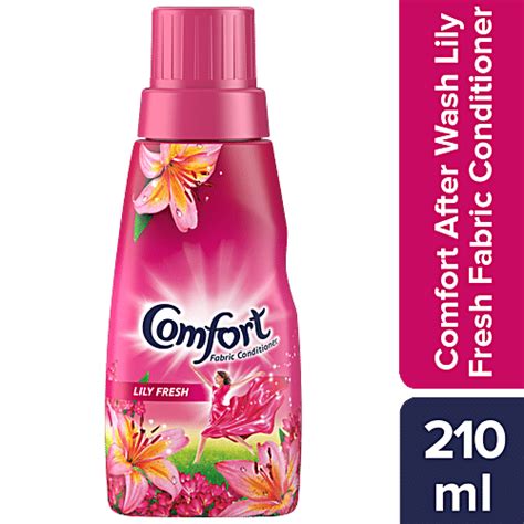 Buy Comfort After Wash Lily Fresh Fabric Conditioner 200 Ml Bottle ...