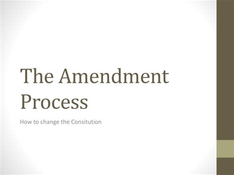 Image result for Amendment Process Definition