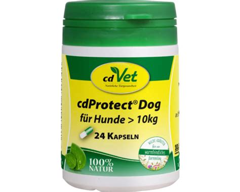 Ergänzungsfuttermittel cdVet Protect Dog 24 Kapseln | HORNBACH AT
