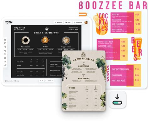 Create Menu 的图像结果