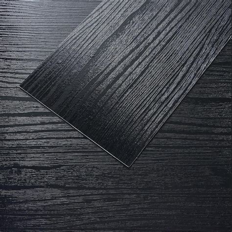 VEELIKE Black Vinyl Plank Flooring 6''x36'' – Veelike