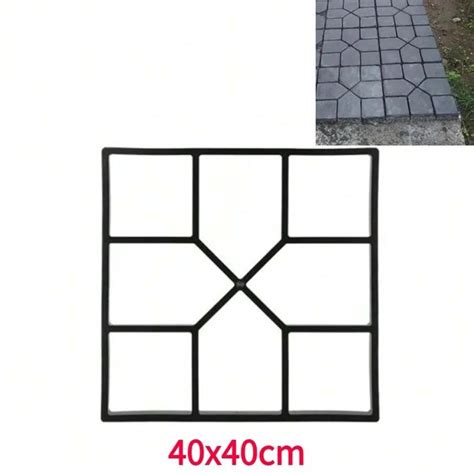 DIY Paving Molds For Paving Stones Brick Cement Mold Cement Path Garden ...