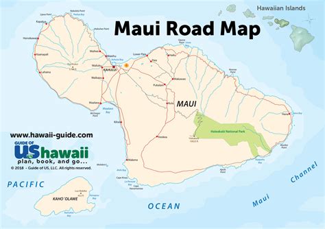 Island Of Maui Hawaii Map at Zac Belmore blog