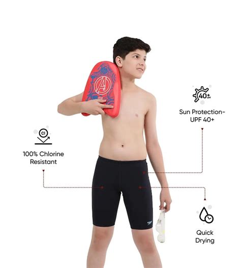 Buy Speedo Essential Endurance Plus Jammer Truenavy-Picton-Blue ...