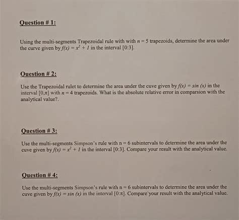 Image result for Multiple Segment Trapezoidal Rule