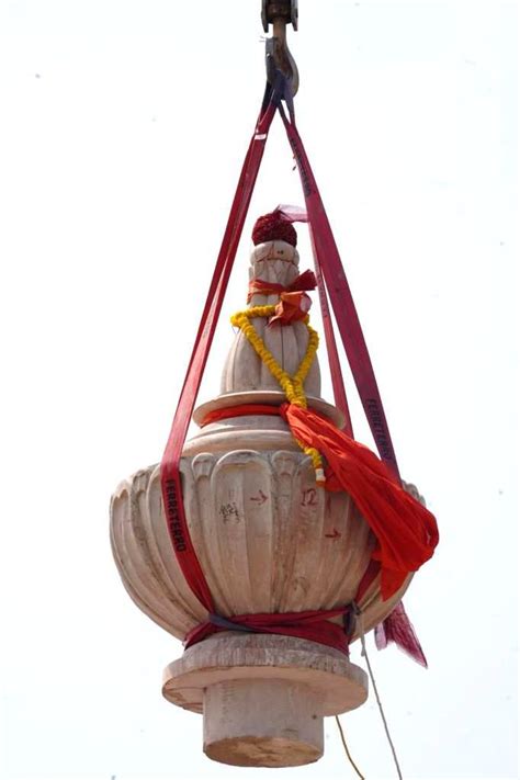 Kalash Installation at Shri Ram Janmabhoomi Mandir