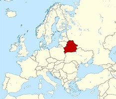 Image result for Belarus On Map of Europe