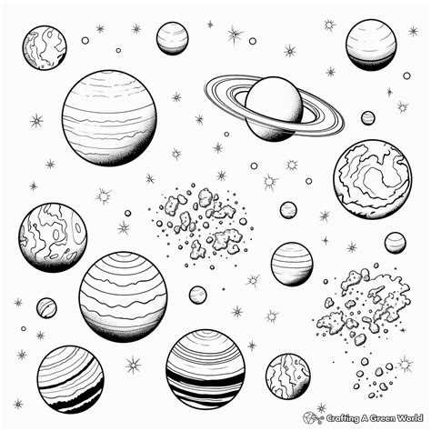 Solar System NASA Coloring Pages - Free & Printable!