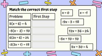 Image result for Three-Step Math Equations