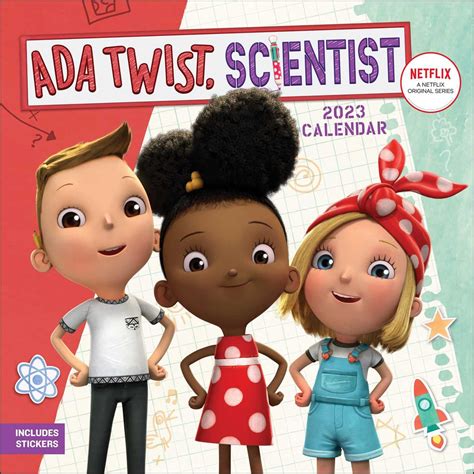 Buy Ada Twist, Scientist 2023 Wall Calendar: Netflix Tie-in Book Online ...