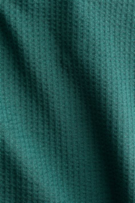 Dark green 2-piece waffled cotton set for kids | H&M IN