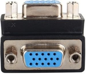 Kebilshop VGA Cable 5 m VGA Female to VGA Female L-Type Jointer/Coupler ...