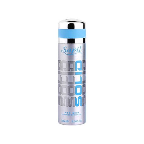 Solid Blue Men - DEO - 200ML – Vanella Traders