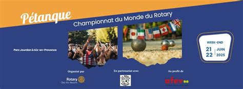 Championnat du Monde de Pétanque du Rotary , Parc Jourdan, 13100 Aix-en ...