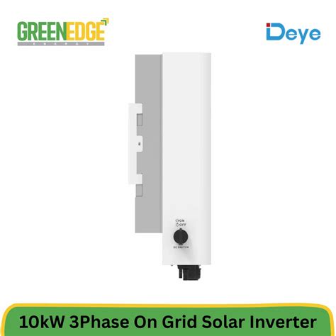 Deye Three Phase On-Grid Solar Inverter - 5kw 3 Phase On Grid Inverter ...