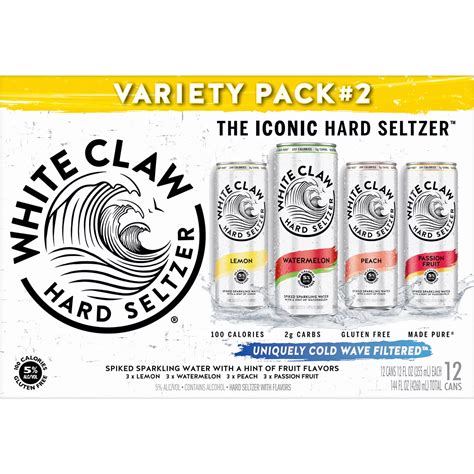 Variety Pack 1 White Claws at Lise Elsie blog