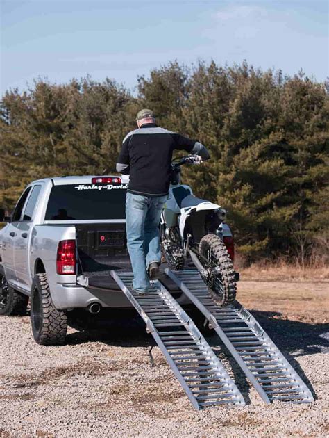 Aluminum Dirt Bike Ramps for Trucks in the USA | LongRamps