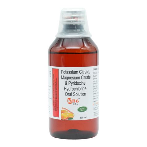 K-B6 Sugar Free Orange Flavour Solution | Uses, Side Effects, Price ...