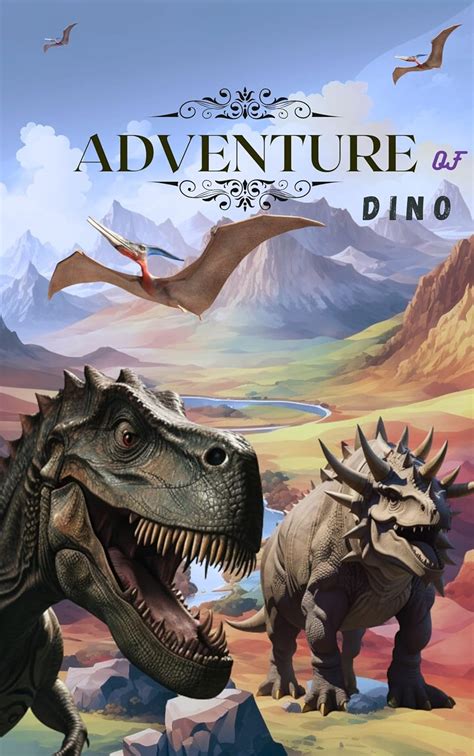 Dino's best adventure: T-REX best and gorgeous story eBook : Das ...