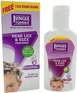 JUNGLE FORMULA Head Lice Shampoo | Lice removal shampoo | Head lice ...