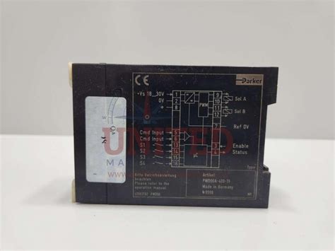 PARKER PWD00 OPEN LOOP CONTROL DRIVER MODULE PWD00A-400-19 | United ...