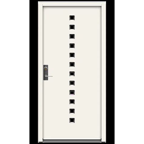 BIM objects - Free download! Exterior Door Character PIXEL - SBD ...