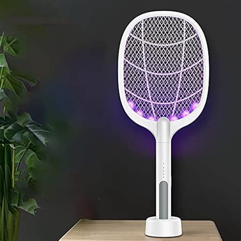 Linnet Mosquito Killer Racket Rechargeable Handheld Electric Fly ...