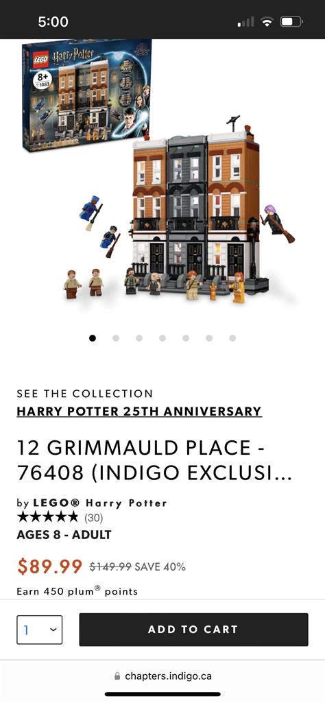 Lego Grimmauld Place is 40% off! Buy buy buy! : r/LegoDealsCanada