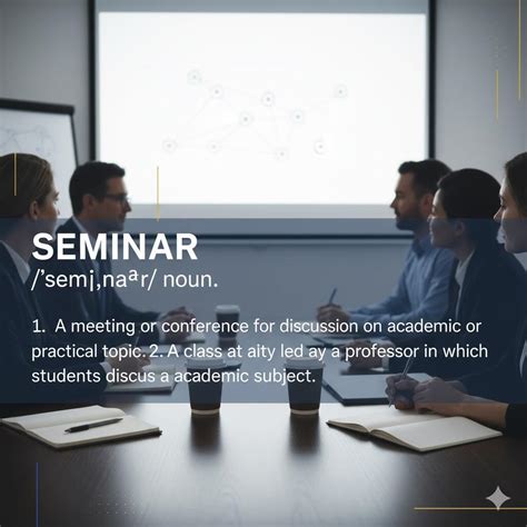 What Is A Seminar