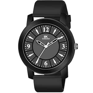 IIK COLLECTION Watches for Men Round Numerical Dial Analogue Men Watch ...