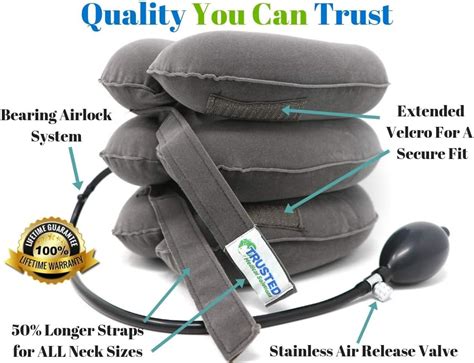 Buy Trusted Cervical Neck Traction Device - One Size Fits All Necks ...