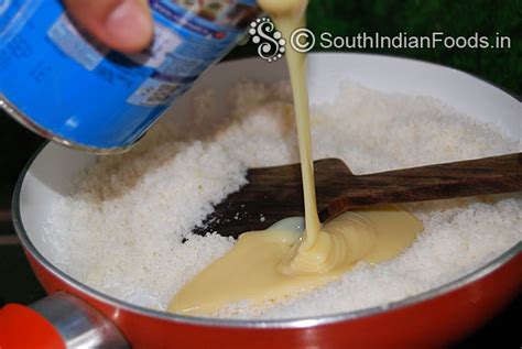 Coconut ladoo with sweet condensed milk-How to make-Step by step photos ...