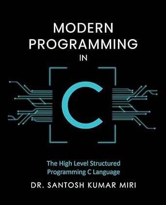 Buy Modern Programming in C Book Online at Low Prices in India | Modern ...