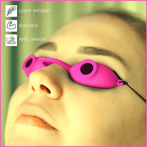 EVO FLEX Sunnies - UV Protection Tanning Bed Goggles 4 Pack (Pink ...