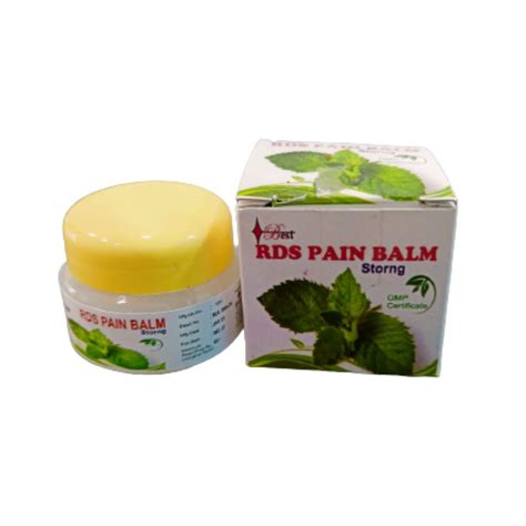 RDS PAIN BALM STRONG - 25&50 gm - Faritha