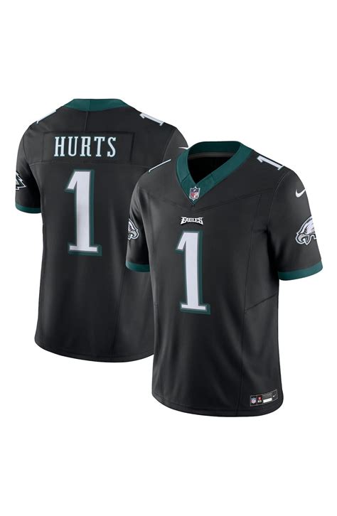 Nike Men's Nike Jalen Hurts Black Philadelphia Eagles Vapor F.U.S.E ...