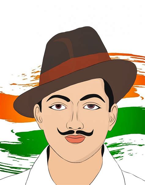 Bhagat singh drawing with pencil sketch – Artofit