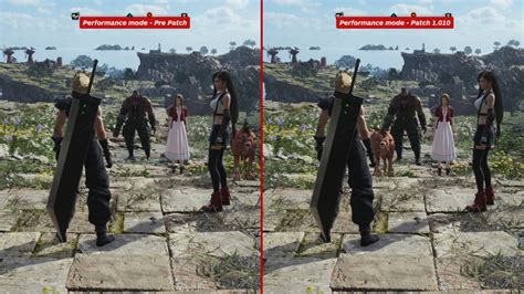 Slideshow: FF7 Rebirth – Performance Comparison Screenshots