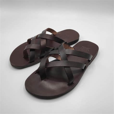Leather Sandals for Men - Handmade by Pagonis Greek Sandals