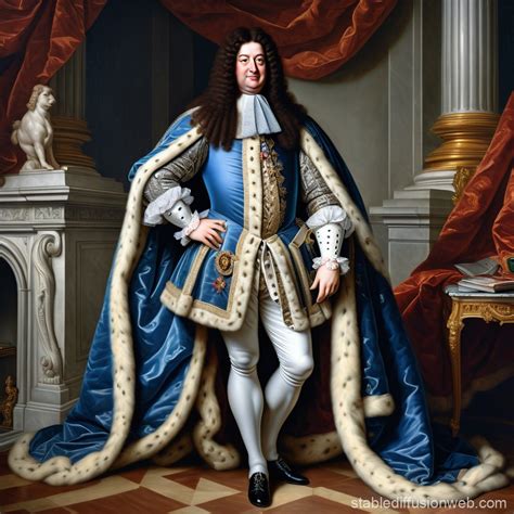 King Louis XIV of France Portrait | Stable Diffusion Online