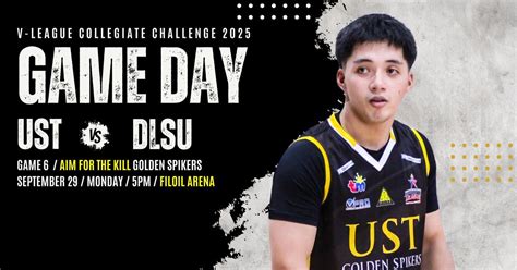 VLEAGUE 2025 - MENS VOLLEYBALL : G6 - UST VS DLSU, Filoil Flying V ...