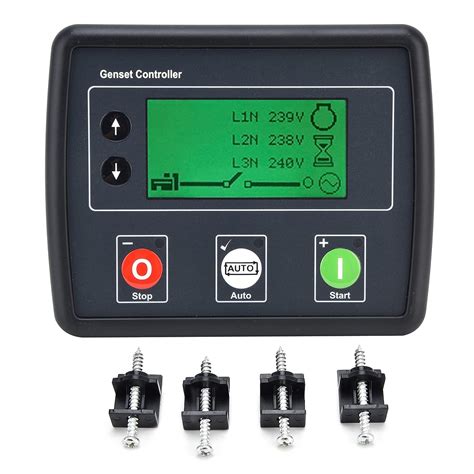 Genset Controller, Presettable Alarm Indication Fault Check Generator ...