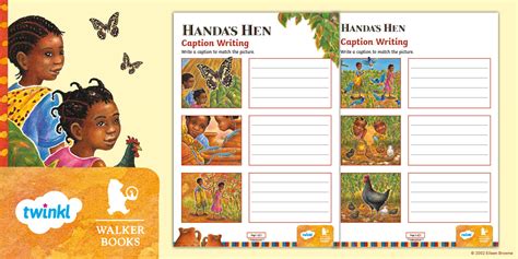 Handa's Hen: Caption Writing Activity