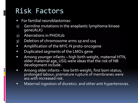 Neuroblastoma | PPTX