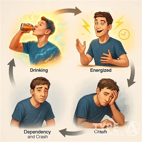 Caffeine Crash Cycle: How Energy Drinks Create Dependency