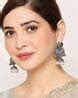 Buy Silver Earrings for Women by Oomph Online | Ajio.com