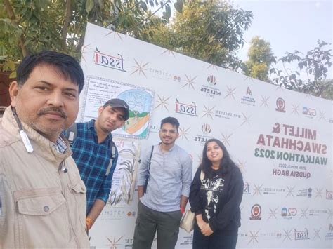 Dr B R Ambedkar University participation at Millet & Swachhata ...